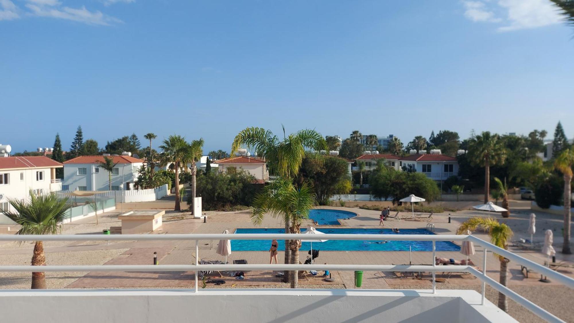 Nissi 3 Pool View 2 Bedroom With Large Veranda Daire *