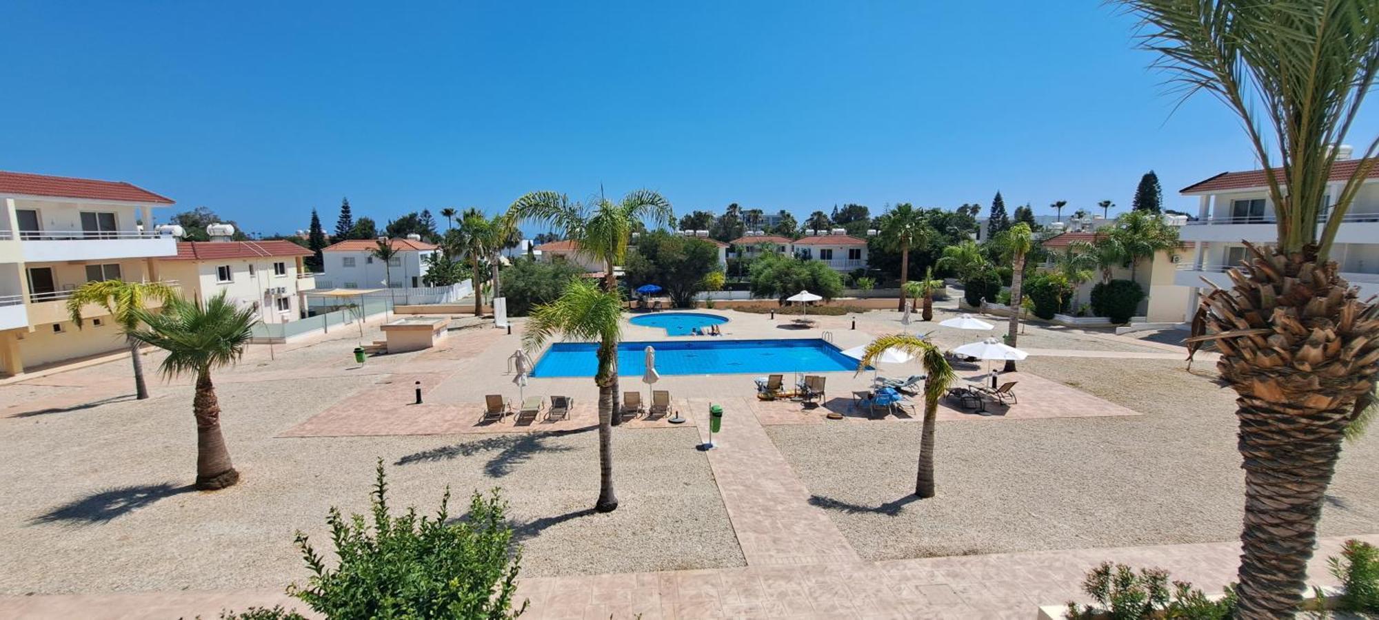 Nissi 3 Pool View 2 Bedroom With Large Veranda Daire *