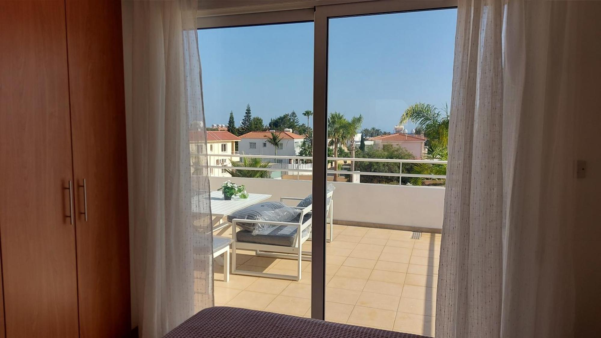Nissi 3 Pool View 2 Bedroom With Large Veranda Apartament Ayia Napa